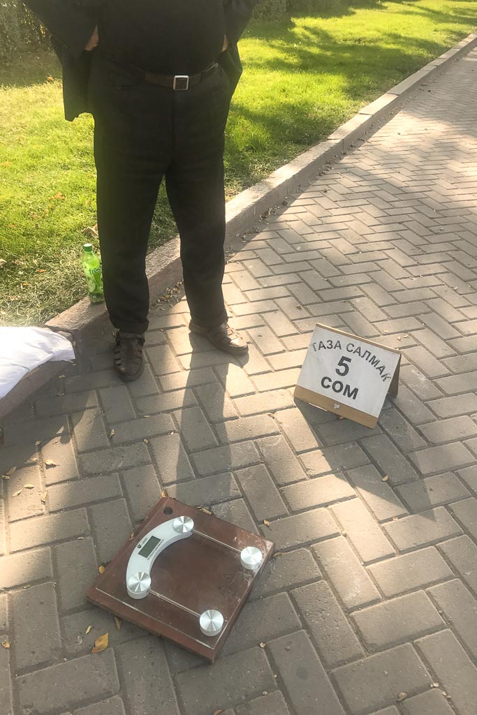Bishkek, Chuy, Kyrgyzstan, Chuy avenue, scale Bishkek, weigh Bishkek