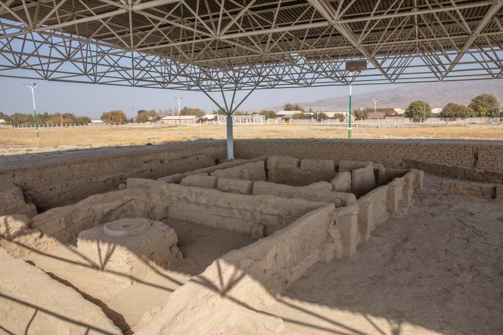 Zoroastrian Temple, Sarazm Archeological SIte, Sarazm, Tajikistan